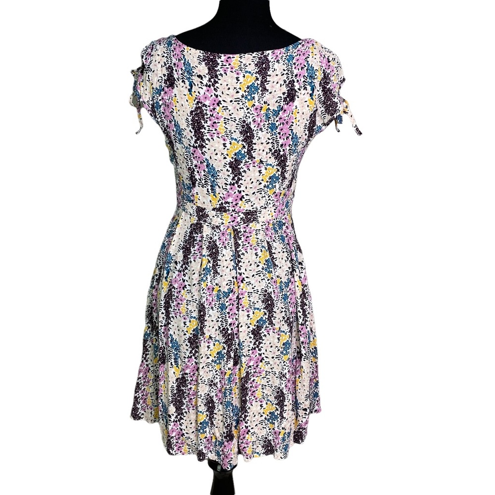 Free People Dress S Small Purple Floral - Picture 3 of 6